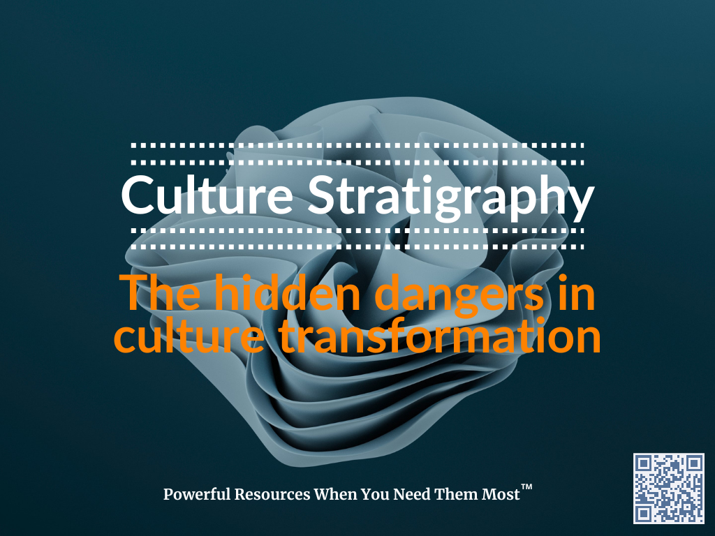 Read more about the article Culture Layering (Stratigraphy) – The Hidden Dangers in Culture Transformation