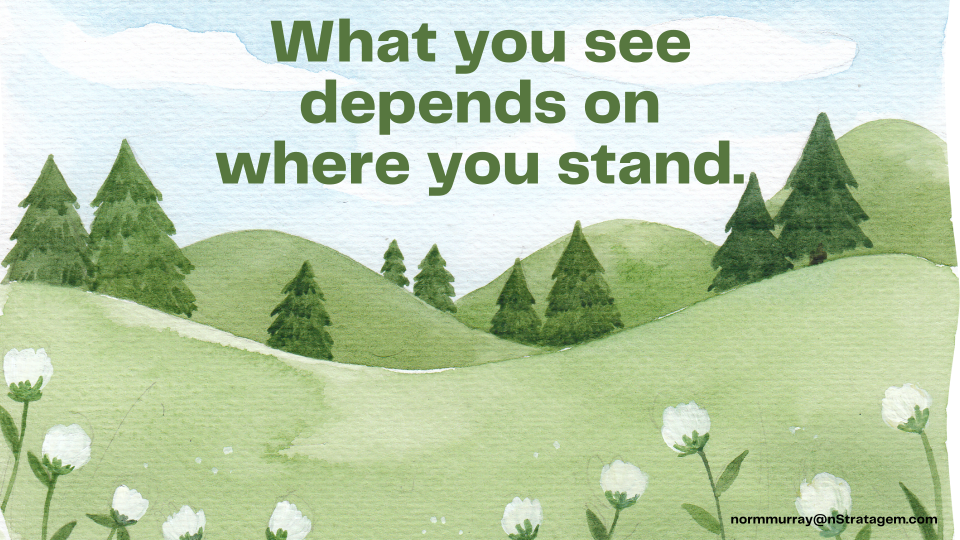 Read more about the article What You See Depends On Where You Stand