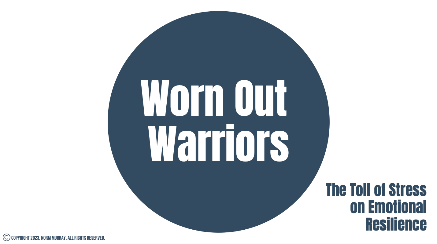 Read more about the article Worn Out Warriors: The Toll of Stress on Emotional Resilience