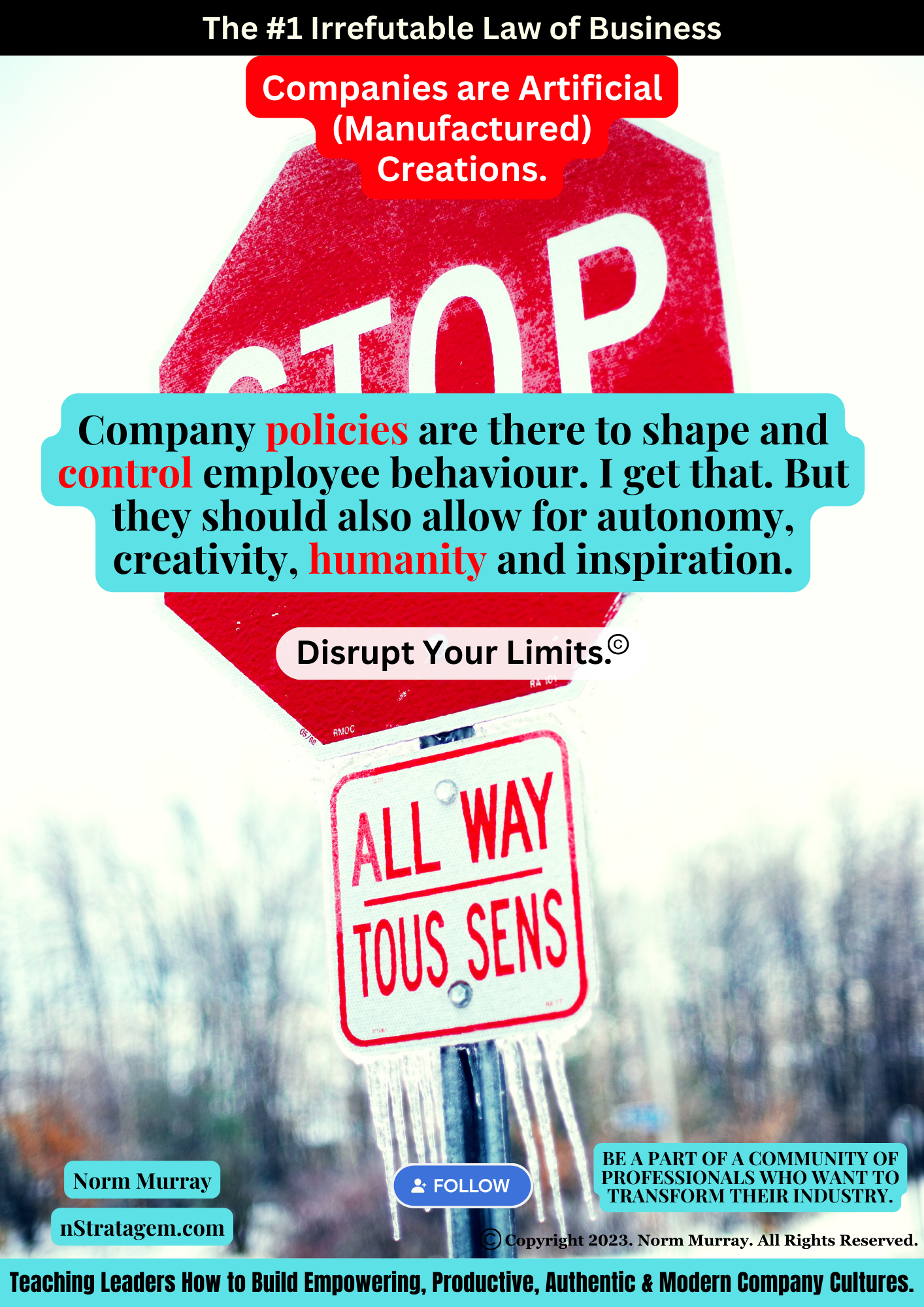 Read more about the article Company Policies Instruments of Oppression or Freedom?