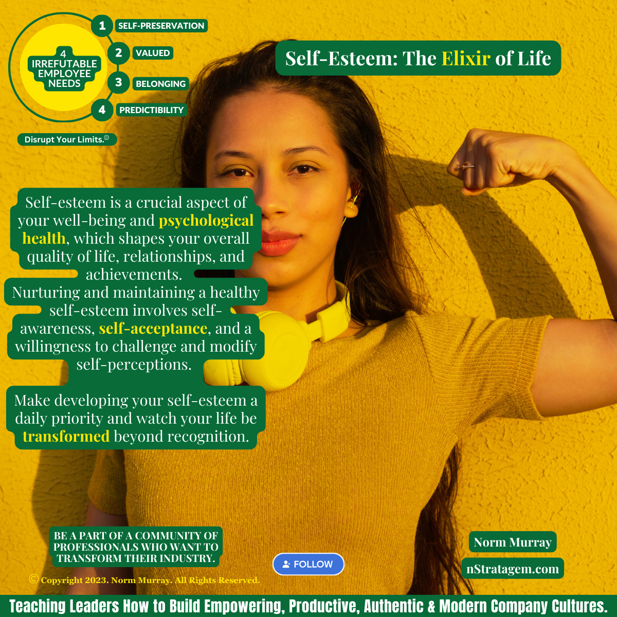 Read more about the article Self-Esteem: The Elixir of Life.