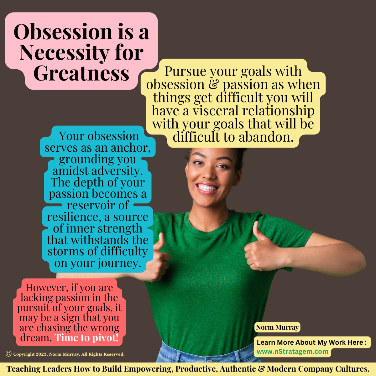 Read more about the article Obsession is a Necessity for Greatness!