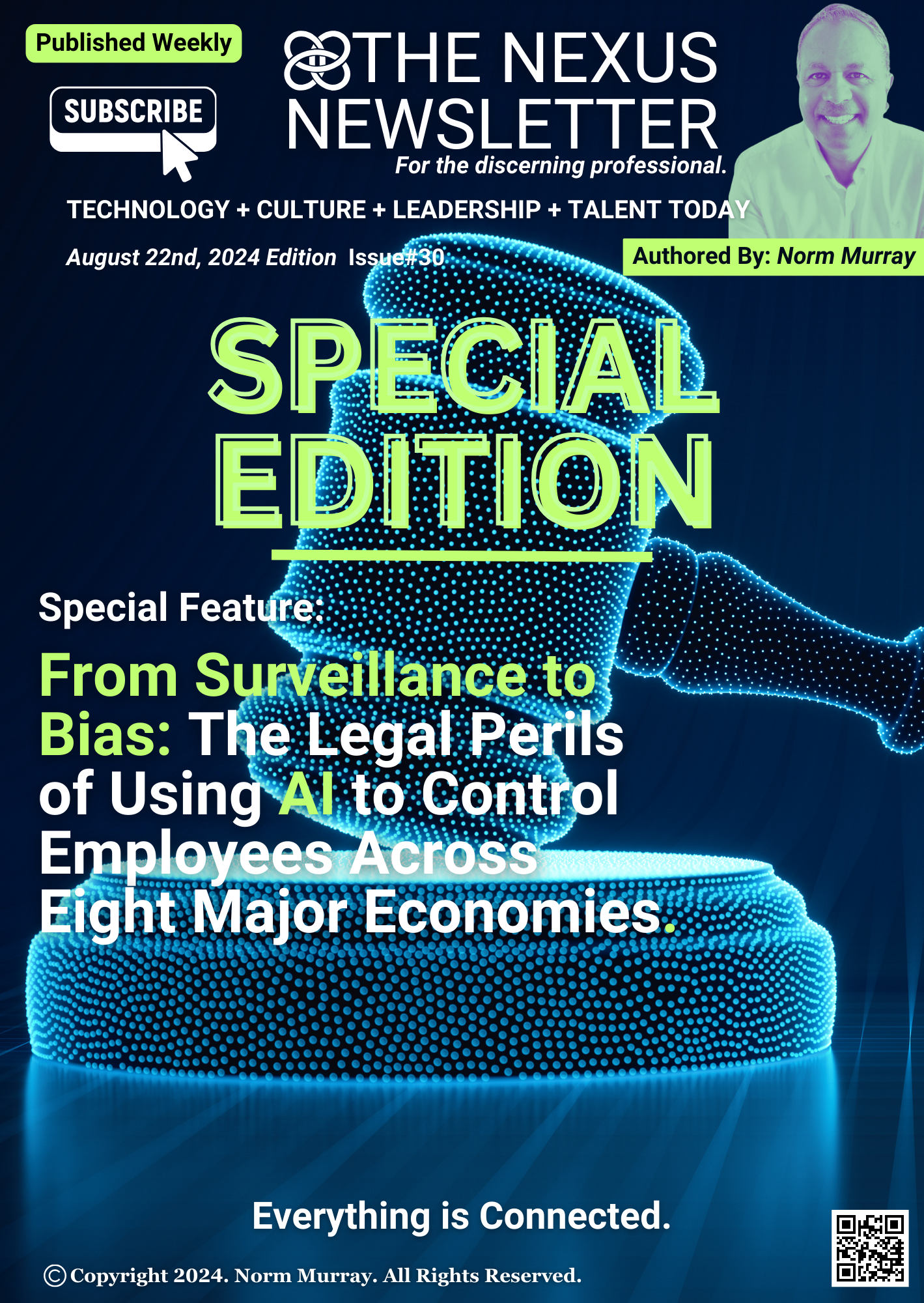 Read more about the article From Surveillance to Bias: The Legal Perils of Using AI to Control Employees Across Eight Major Economies. They are: The UK, USA, Canada, The European Union, The Middle East, Africa, India and China.