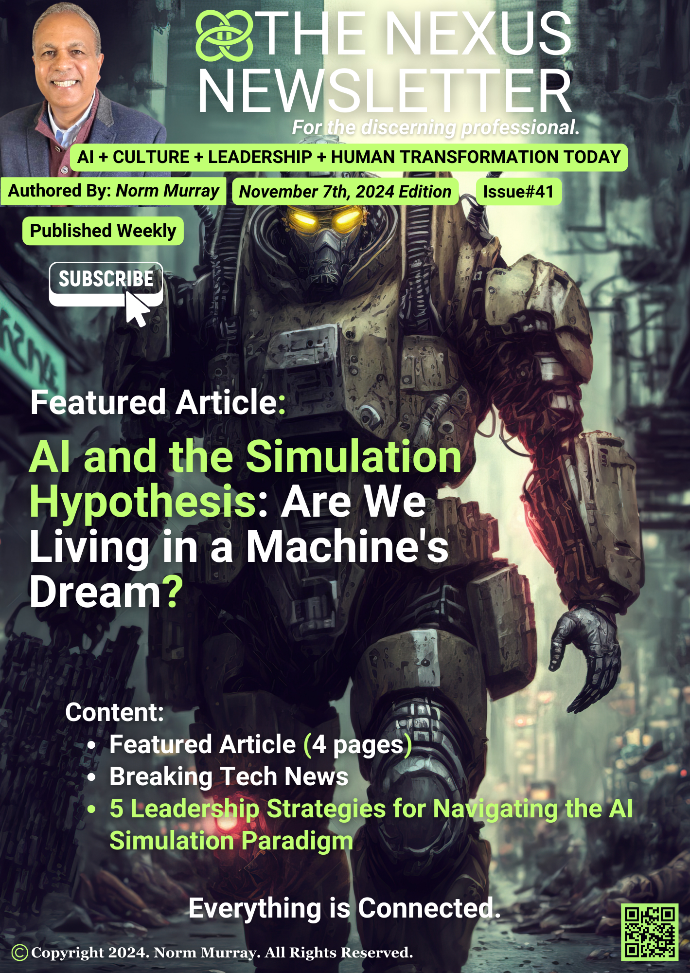 Read more about the article AI and the Simulation Hypothesis: Are We Living in a Machine’s Dream?