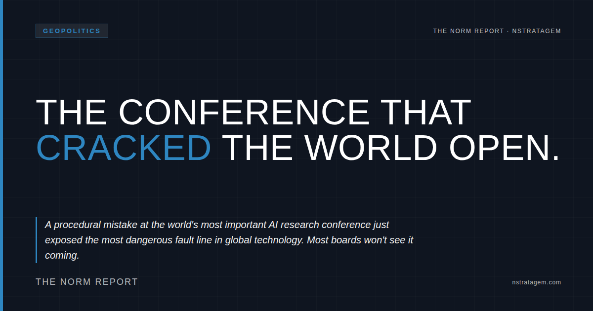 Read more about the article The Conference That Cracked the World Open.